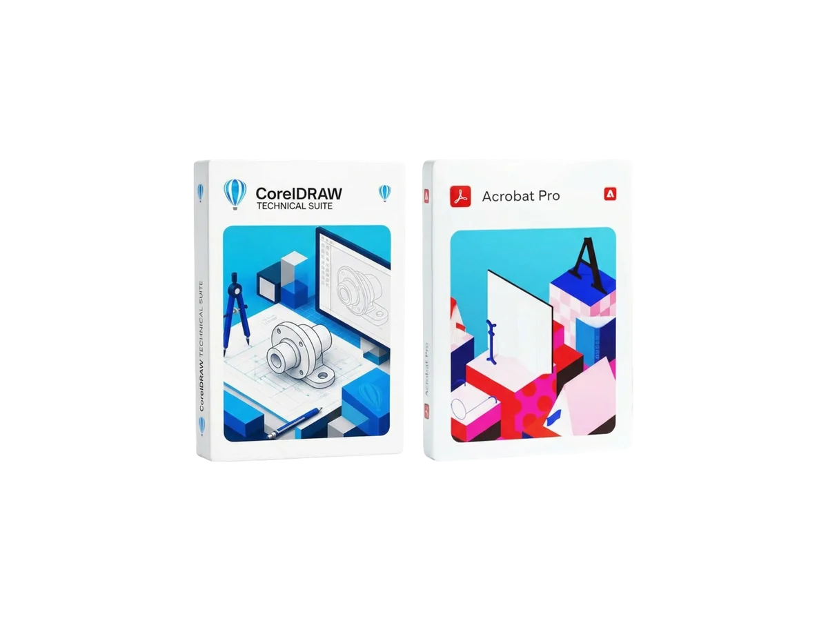 CorelDRAW Technical Suite 2025 + Adobe Acrobat Pro 2020