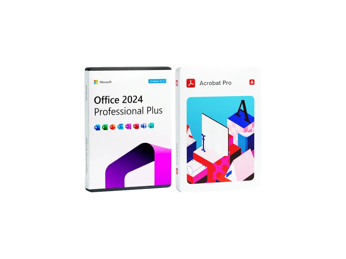 Microsoft Office 2024 Professional Plus + Adobe Acrobat Pro 2020