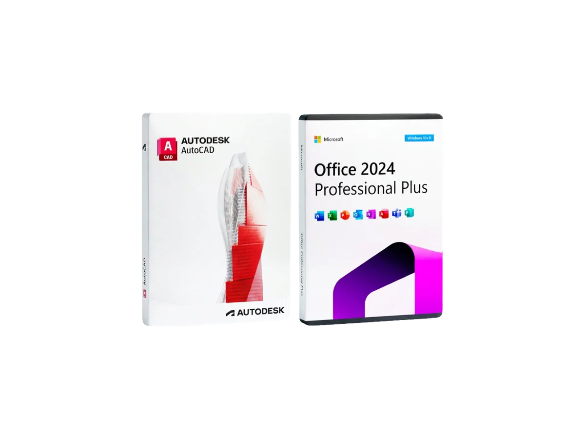 AutoCAD + Microsoft Office 2024 Professional Plus