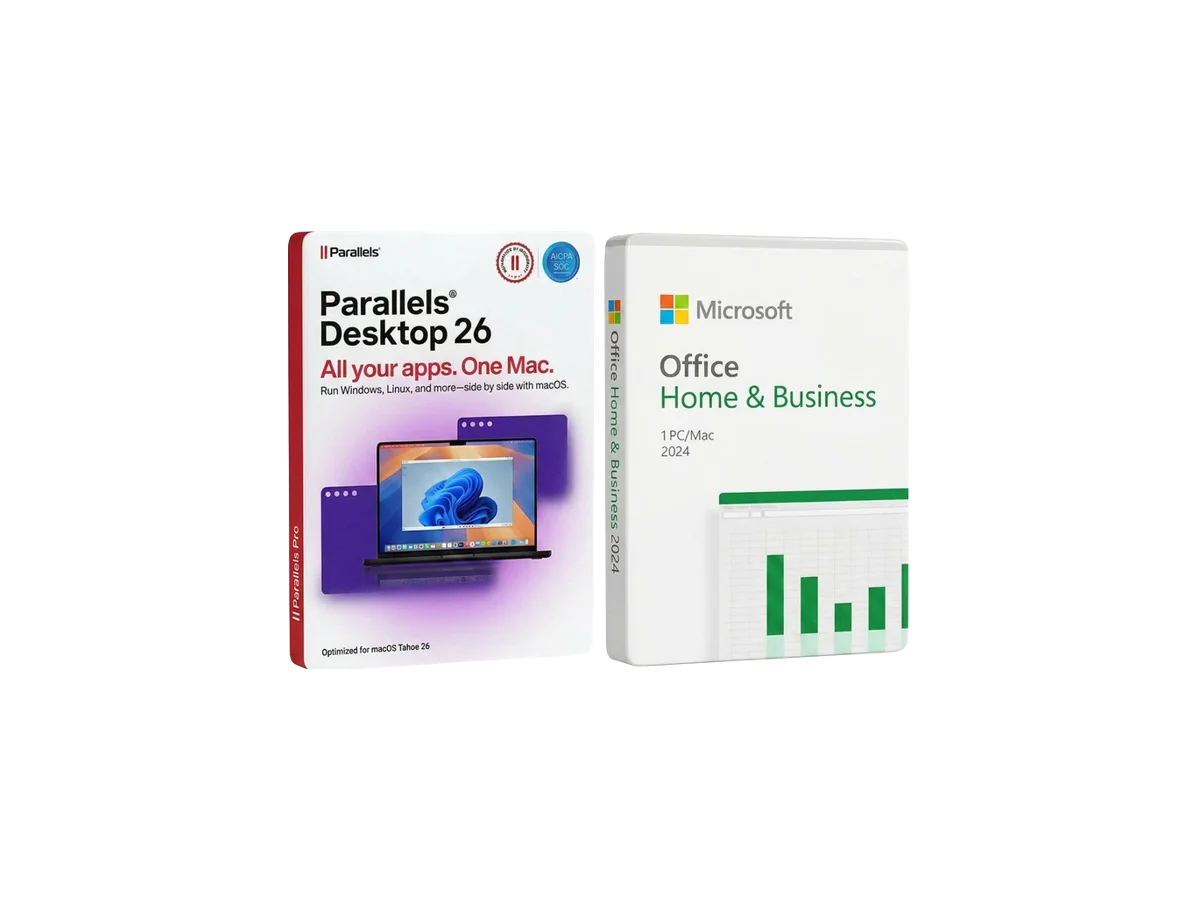 Parallels Desktop 26 Standard + Microsoft Office 2024 Home & Business