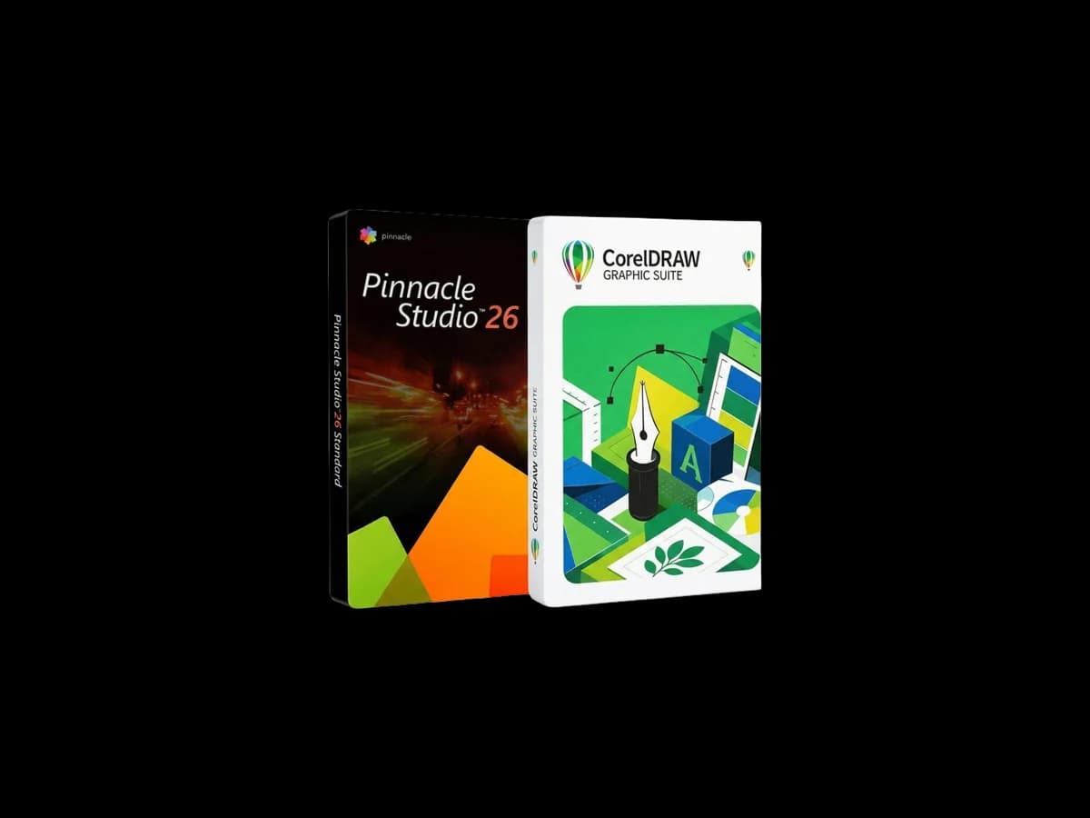 Pinnacle Studio 26 Standard + CorelDRAW Graphics Suite 2026