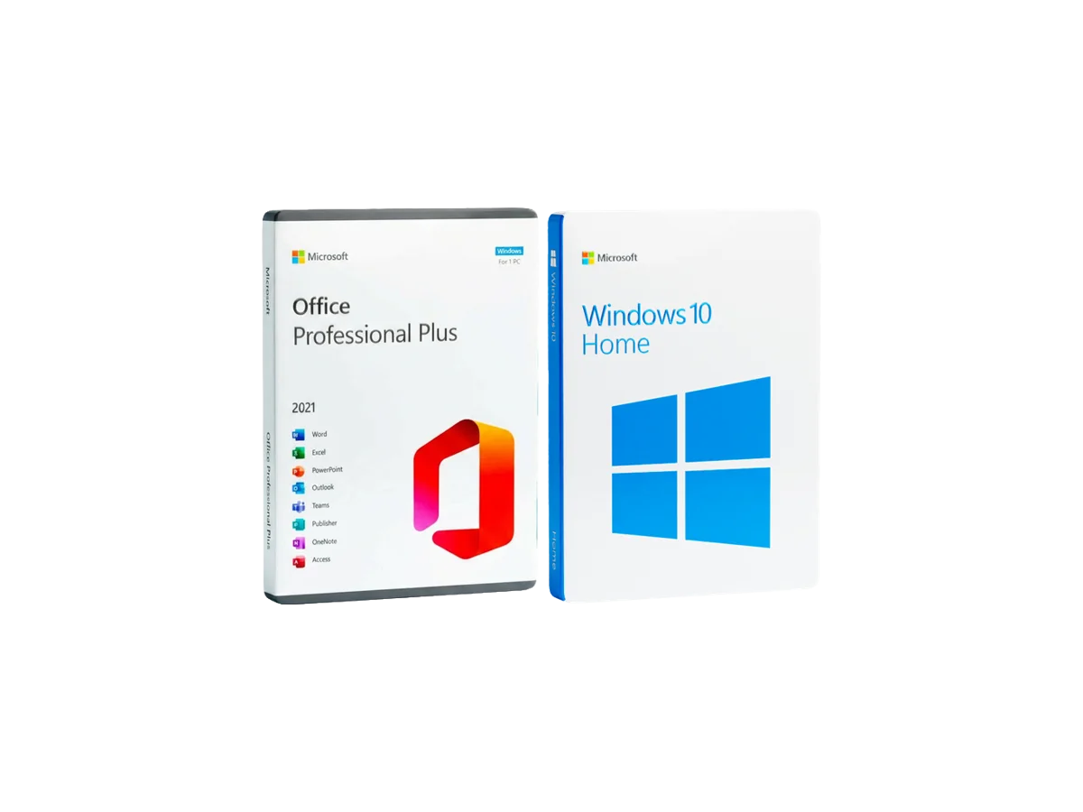 Microsoft Office 2021 Professional Plus + Windows 10 Home