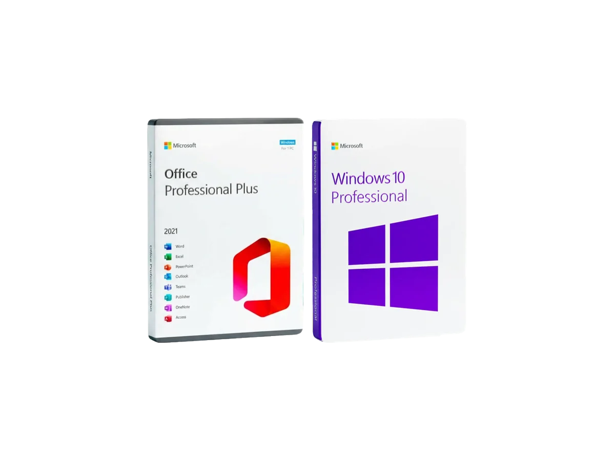 Microsoft Office 2021 Professional Plus + Windows 10 Professional
