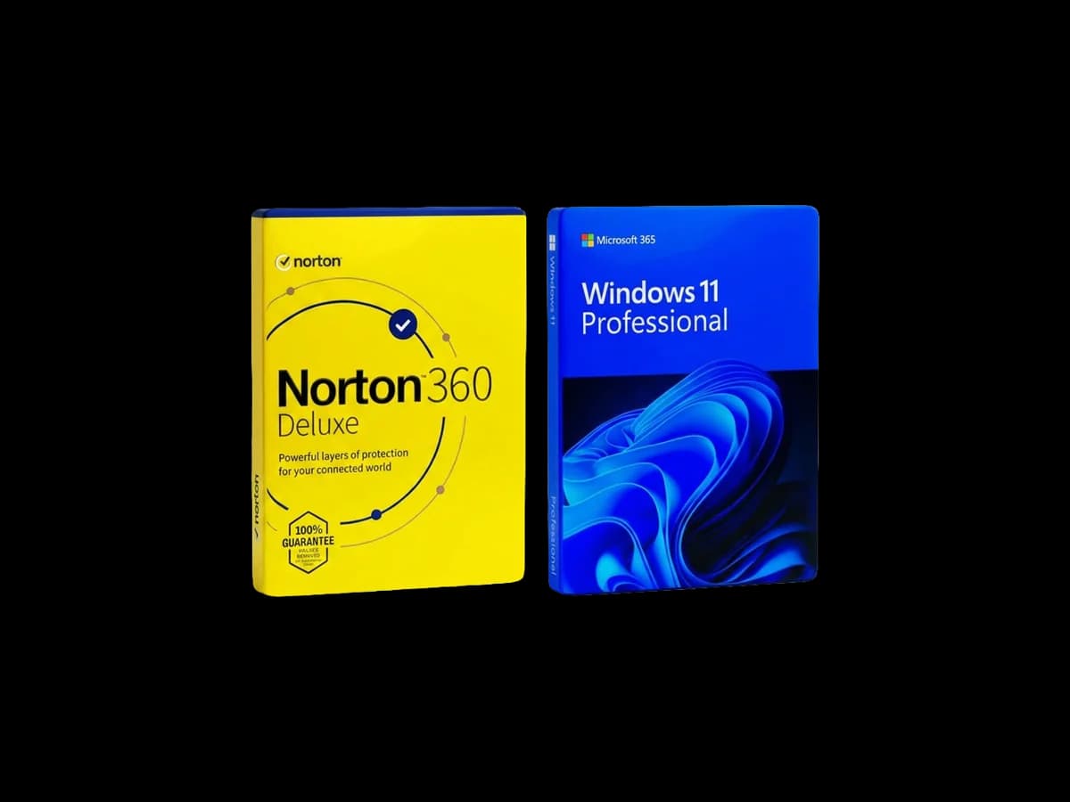 Norton 360 Deluxe + Windows 11 Professional