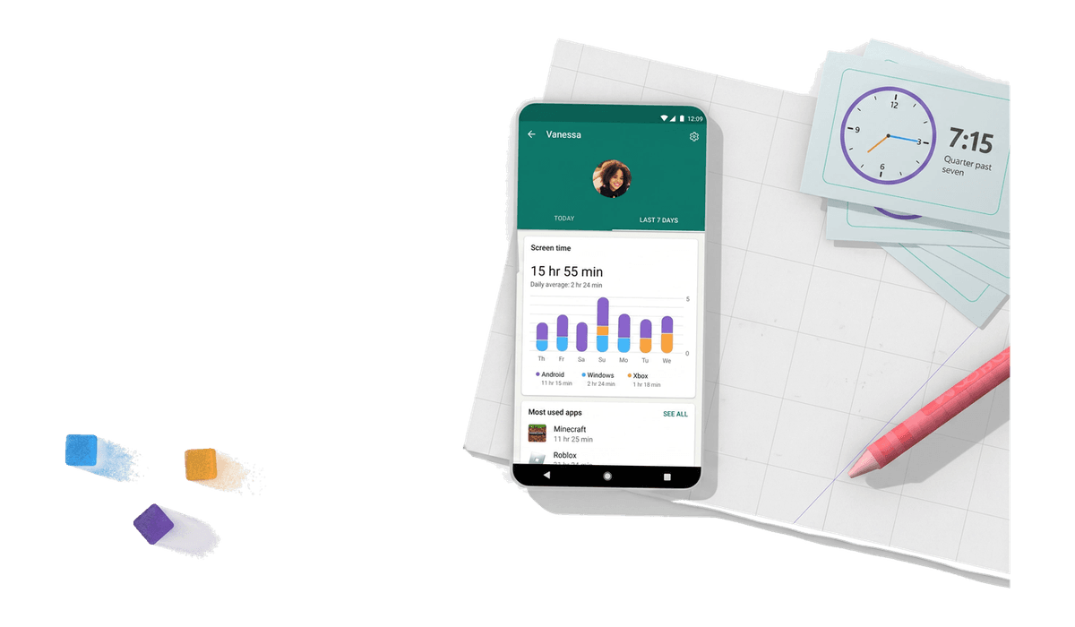 Stabilisci limiti con Microsoft Family Safety